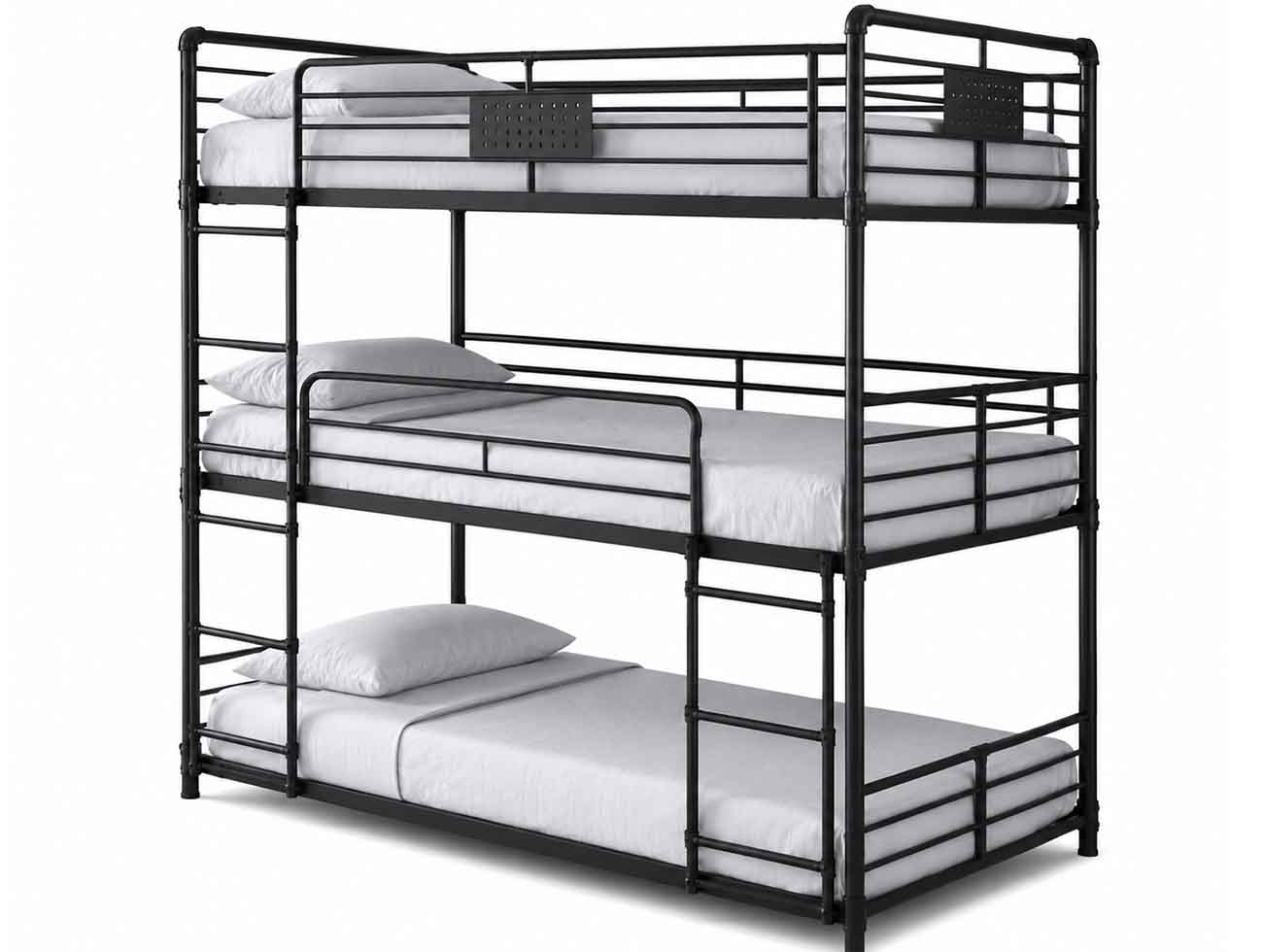 تخت سه طبقه فلزی A200